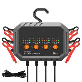 Smart Battery Charger, 8-Amp, LiFePO4 Lead-Acid (AGM / Gel / SLA) Car Battery Charger
