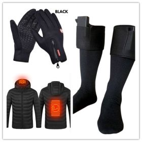 Winter Gloves: Touch Screen Tip, Motorcycle & Sno-Machine Riding, Sledding, Waterproof Sports Gloves With Fleece (Option: SET2-XL.)